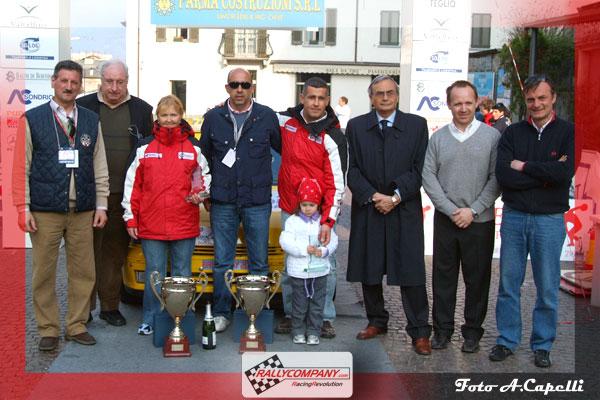 Premiazioni per Marco e Laura Gianesini al Trofeo Valtellina (18/03/2007)