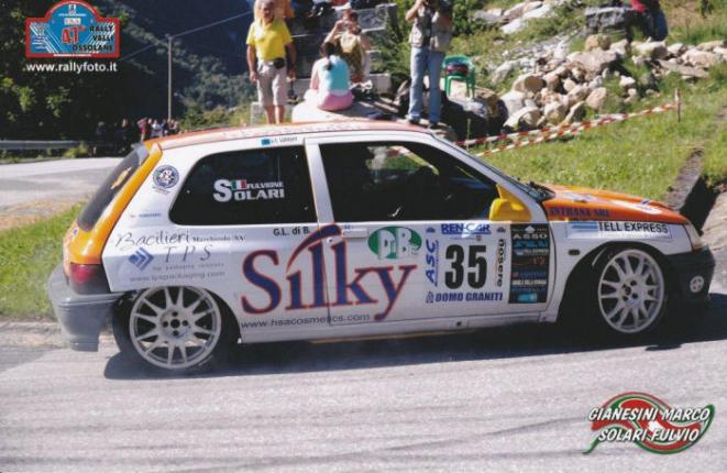 Marco Gianesini e Fulvio Solari al Rally Valli Ossolane (19/06/2011) 