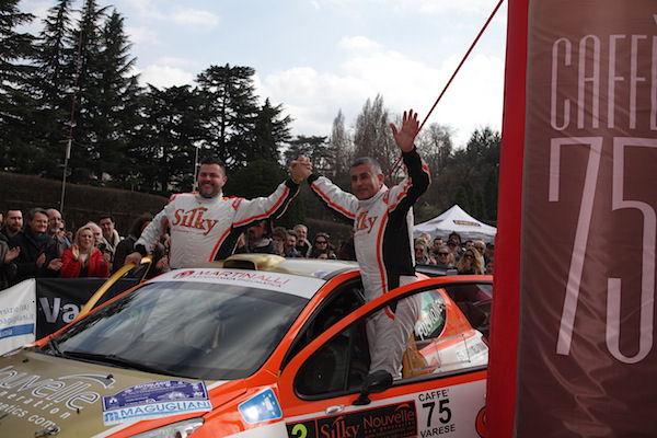 Marco Gianesini e "Fulvione40" Solari al Rally dei Laghi (06-07/04/2013) 