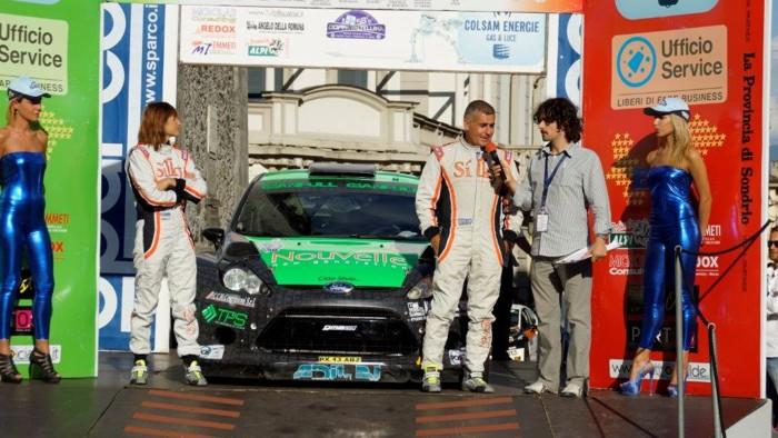 Marco Gianesini e Sabrina Fay al Rally Coppa Valtellina (13-14/09/2014) 