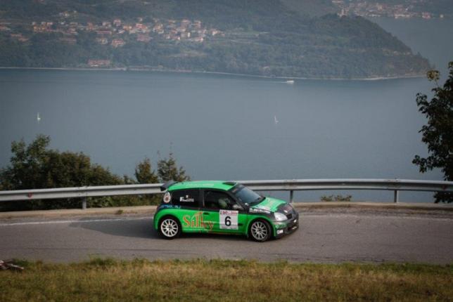 Marco Gianesini e Daniele Fomiatti al Rally del Sebino (05/10/2014) 
