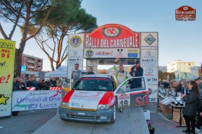 Marco Gianesini e Daniele Fomiatti al Rally del Carnevale (22/02/2015)