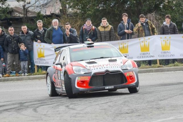 Marco Gianesini e Fulvione al Rally dei Laghi (15/03/2015)