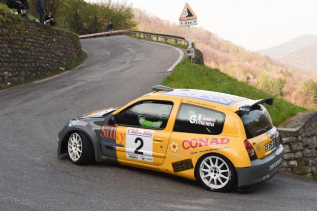 Marco Gianesini e Marco Bergonzi al Rally del Sebino (12/04/2015)