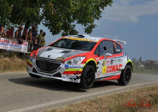 Marco Gianesini e Marco Bergonzi al Rally del Tartufo (26/07/2015)
