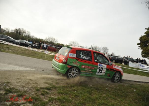 Marco Gianesini e Claudio Gaggia al Rally dei Colli Scaligeri (20/03/2016)