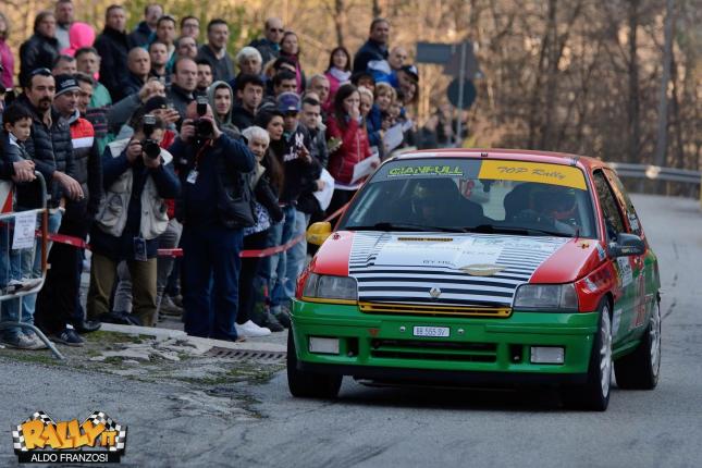 Marco Gianesini e "Fulvione" al Rally 2 Laghi (10/04/2016)