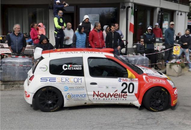 Marco Gianesini e Fabrizio Cattaneo al Rally del Sebino (05-06/10/2019)